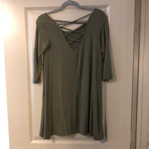 Green TShirt Dress